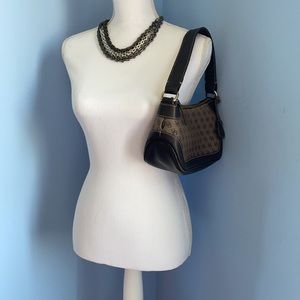 Dooney & Bourke signature logo tote with wristlet